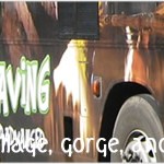 Cheddar Gorge tour bus